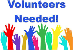 Volunteers Needed button